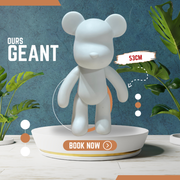Bear painting sur ours Géant ! Taille XL (53cm)